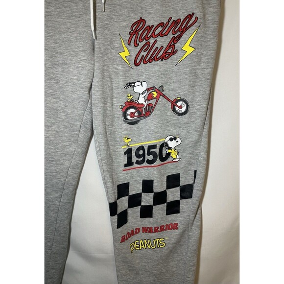 Peanuts Juniors Snoopy Racing Club Graphic Jogger Pants Size XXXL - Picture 3 of 12